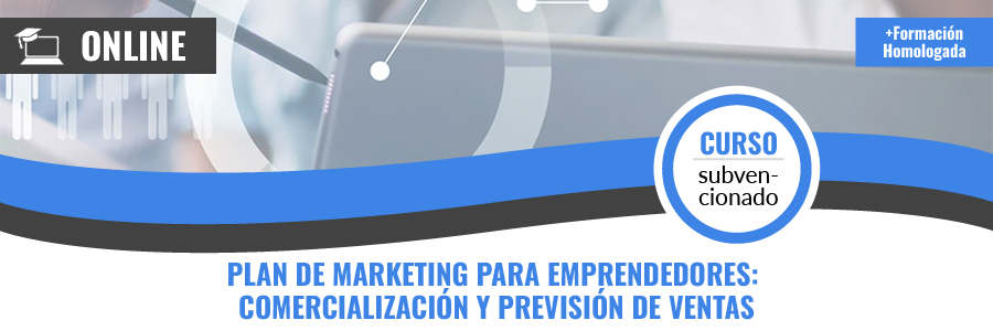 Curso gratis de COMM024PO Plan de Marketing para emprendedores: comercialización y previsión de ventas. teleformación